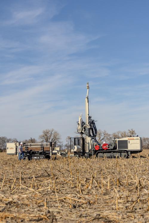 SRC30DT with 8150LS Sonic Drilling Rig